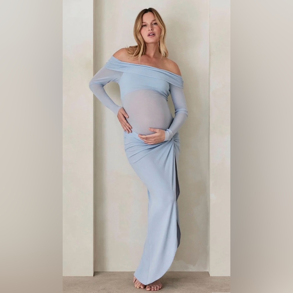 BumpSuit soft mesh maternity top & bottom set